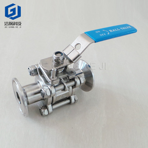 SS304 316L Acero inoxidable sanitaria 3 Unid <span class=keywords><strong>todo</strong></span> <span class=keywords><strong>incluido</strong></span> higiénico válvula de bola - Product Image 1