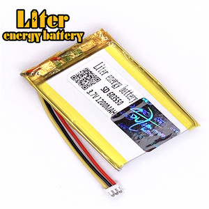 1.5-3 P 3.7 V 603550 mah 1200 lithium polymer lipo rechargeable battery li ion Solar lithium battery with PCM - Product Image 3