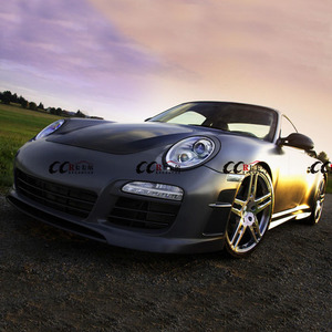 Magnifique kit de carrosserie de style <span class=keywords><strong>MS</strong></span> pour Porsche 911 <span class=keywords><strong>997</strong></span> pare-chocs avant pare-chocs arrière lèvre avant diffuseur arrière aileron d'aile pièces automobiles - Product Image 4