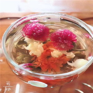 Fiori di tè fioriti artigianali con diversi tipi di fiori fiore palla di tè - Product Image 4