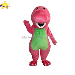 Funtoys CE drôle barney costume de mascotte de dinosaure