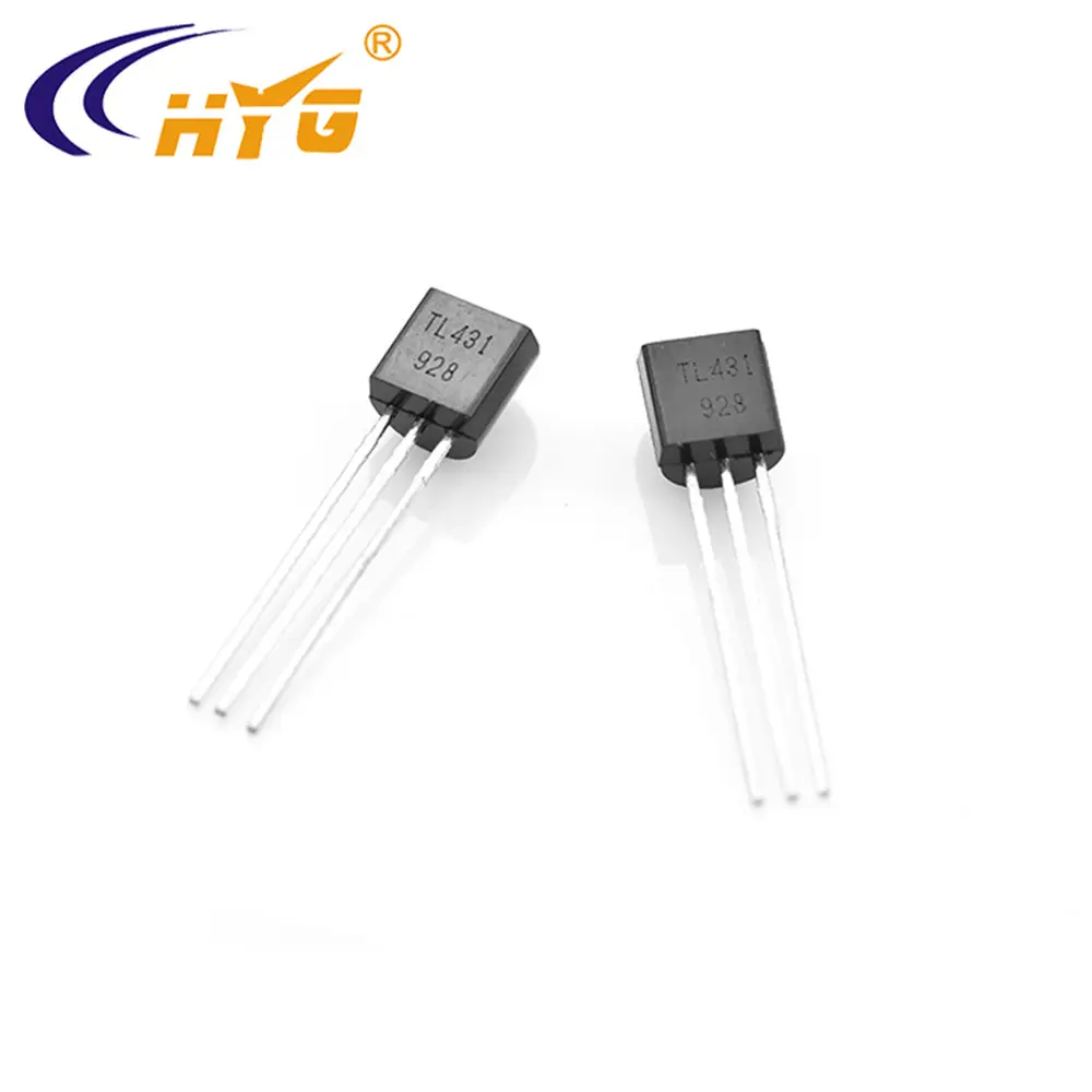 Regulator Transistor TL431 0.5% three terminal adjustable shunt reference source TO-92
