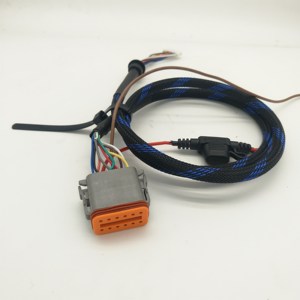 Ningbo VPI ücretsiz kargo stok tel ve kablo demeti Deutsch 5 metre 7 düğme anahtarı hava süspansiyon kontrol - Product Image 3