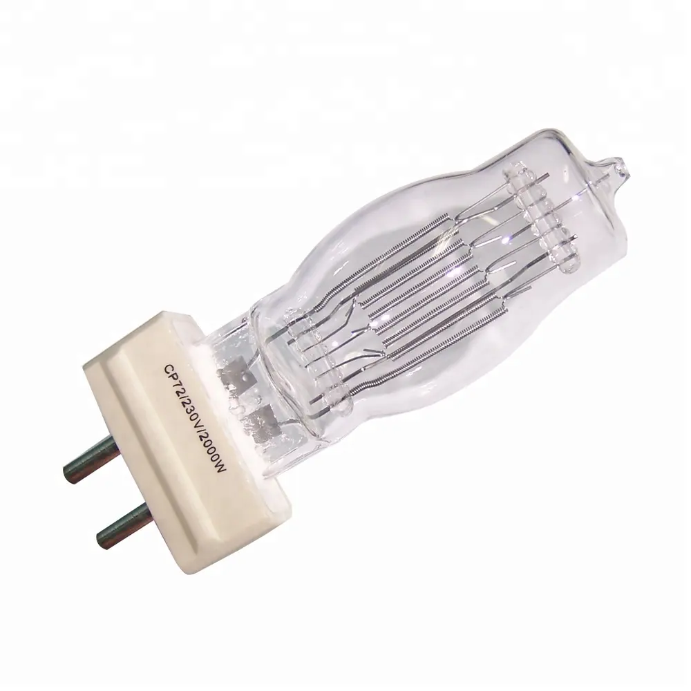 Roccer CP72 FTM GY16 230-240V 1000W sahne özel halojen lamba 3100K aydınlatma ürünleri