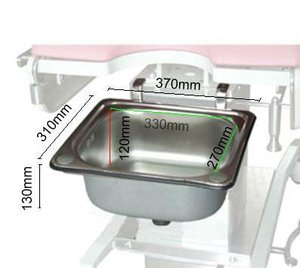 Set Lavabo Ospedaliero o Clinico con Tubo per Lettino Ostetrico, Letto Ginecologico, Sedia per Chirurgia Urologica - Product Image 6
