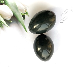 Diskon Besar <span class=keywords><strong>Kegel</strong></span> Bobot GIA Bersertifikat Nefrit <span class=keywords><strong>Jade</strong></span> Yoni Telur untuk Wanita - Product Image 2