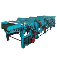 Machine de nettoyage et de débourrage du coton, ligne de traitement des fibres, équipement d'ouverture des fibres de polyester avec prix d'usine