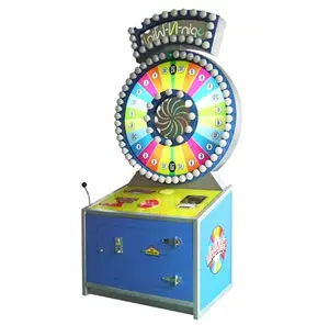 Machine de jeu d'arcade de billet de loterie de rachat d'arcade de Spin N Win à jetons pour le centre de jeu pour la vente