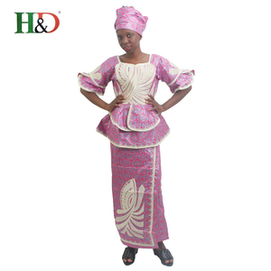 H & <span class=keywords><strong>D</strong></span> 2018 new style least wholesale moq Low used clothes African net fabric drawstring bag for ladies - Product Image 2