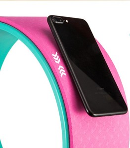 Amélioration des étirements du dos, du <span class=keywords><strong>dharma</strong></span> et du <span class=keywords><strong>yoga</strong></span>, roue de fitness - Product Image 5