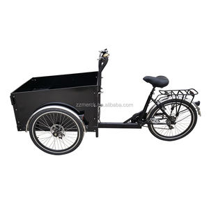 OEM di Disegno Grande di Caricamento Anteriore Famiglia Cargo Bike con Porta e Serratura Elettrica - Product Image 4