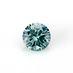 Starsgem brillante bien céltico VVS 9,25 dureza suelto luz verde Moissanite diamante sintético