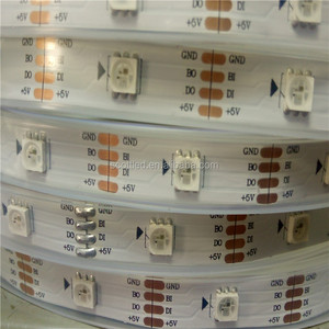 Tira de LED SMD 5050 RGB WS2813 IP67 de silicona, transmisión continua en puntos de ruptura, alto brillo - Product Image 1