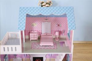 Casa de <span class=keywords><strong>muñecas</strong></span> grande de madera <span class=keywords><strong>para</strong></span> <span class=keywords><strong>niñas</strong></span>, kits de casa de <span class=keywords><strong>muñecas</strong></span> de madera <span class=keywords><strong>para</strong></span> niños, venta al por mayor - Product Image 5
