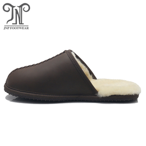 Doublé polaire pantoufles en <span class=keywords><strong>peau</strong></span> <span class=keywords><strong>de</strong></span> <span class=keywords><strong>mouton</strong></span> en gros hommes pour - Product Image 5