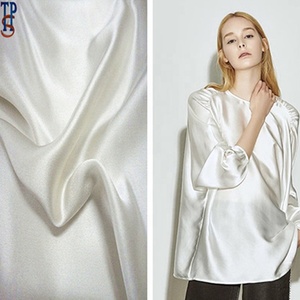 30 MMsolid सादा रंगे 100% शहतूत भारी प्योर सिल्क साटन कपड़े - Product Image 6