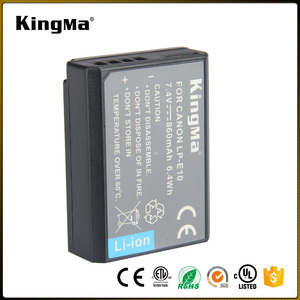 KingMa Rechargeable Appareil Photo Numérique <span class=keywords><strong>Batterie</strong></span> 860 mAh LPE10 LP-E10 <span class=keywords><strong>Batterie</strong></span> pour <span class=keywords><strong>Canon</strong></span> EOS 1100D <span class=keywords><strong>1200D</strong></span> KISSX50 1300D - Product Image 2
