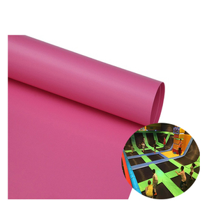 Mạnh Mẽ PVC Tarpaulin Polyester Tráng Tarpaulin PVC Vải Cho Trampoline Vải - Product Image 2