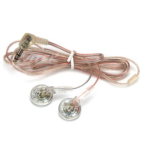 OEM al por mayor transparente de alta calidad de <span class=keywords><strong>la</strong></span> cárcel prisión Digital portátil claro auricular para teléfono de TV - Product Image 1