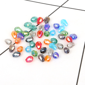 5x7mm Teardrop Drop Shape <strong>Crystal</strong> Beads Spacer Beads <strong>for</strong> DIY Jewelry <strong>Crafts</strong> Sewing Clothing Accessories - Product Image 2