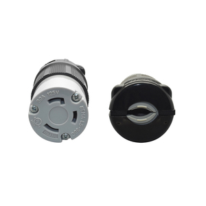 Yuadon ydl530c Lắp Ráp Cắm Khóa NEMA L5-30C Kết Nối Ổ Cắm 125 Volt 30 Ampe Meter - Product Image 5