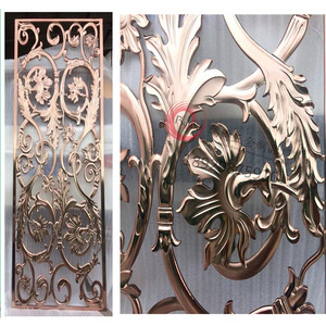 ยุโรปสไตล์ตกแต่งภายในเลเซอร์ตัดโลหะ Room หน้าจอ divider - Product Image 3