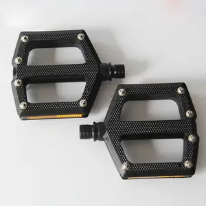 VP High Durable Bicycle Components Black Plastic Ball Bearing Bike Pedal for BMX