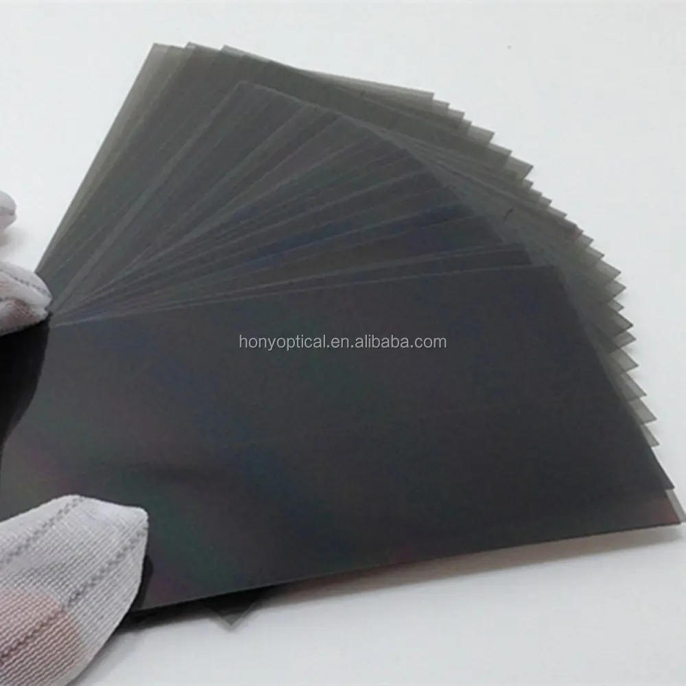 Foglio A4 Lineare Polarizzata film Senza Adesivo Fisica Formazione Polarizzati Filtro Ottico