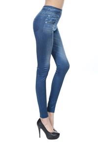 Jeans <span class=keywords><strong>Leggings</strong></span> Slim da Donna con Tasche, Disponibili in Europa e Stati Uniti - Product Image 4