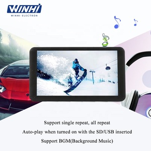 Nieuwste 7 Inch Indoor 1024*600 Lcd Commerciële Digitale Display Scherm Draagbare Videospeler Voor Reclame - Product Image 3