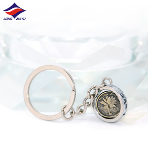 Longzhiyu 17 Năm Nhà Sản Xuất Tùy Chỉnh Xoay <span class=keywords><strong>Keychain</strong></span> Dog Quay Móc Chìa Khóa Với Logo Đầy Đủ Kim Loại Keyring Nhà Máy Bán Buôn - Product Image 6