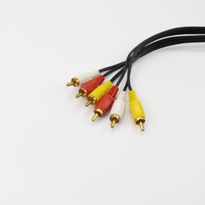 Placcato oro 3 <span class=keywords><strong>Rca</strong></span> Maschio a 3 <span class=keywords><strong>Rca</strong></span> Maschio Audio Cavo di Estensione Video 3RCA Cavo Audio - Product Image 4