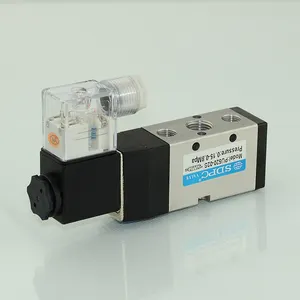 Válvula Solenoide SMC, válvula neumática, válvula de aire, válvula serie PU520