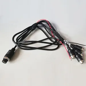 GX12 GX16 Luftfahrt Stecker Kabel 4 pin 5pin 6pin 8pin Backup Auto Kamera Kabel