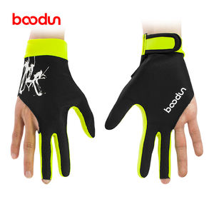 Alta calidad vendedora caliente profesional tela lycra guante 2 sin dedos guantes de billar - Product Image 4