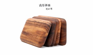 Plato cuadrado de <span class=keywords><strong>madera</strong></span> de haya, plato de <span class=keywords><strong>madera</strong></span> de 16,5 cm - Product Image 3