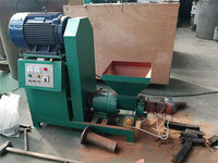 Machine de Compression de Bûchettes de Sciure 300 kg/h, Petite Machine à Bûchettes de Charbon de Bois de Sciure