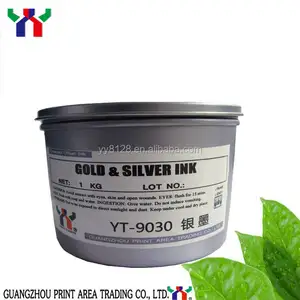 YT-9030 Printing Pantone Colour Silver Offset Ink