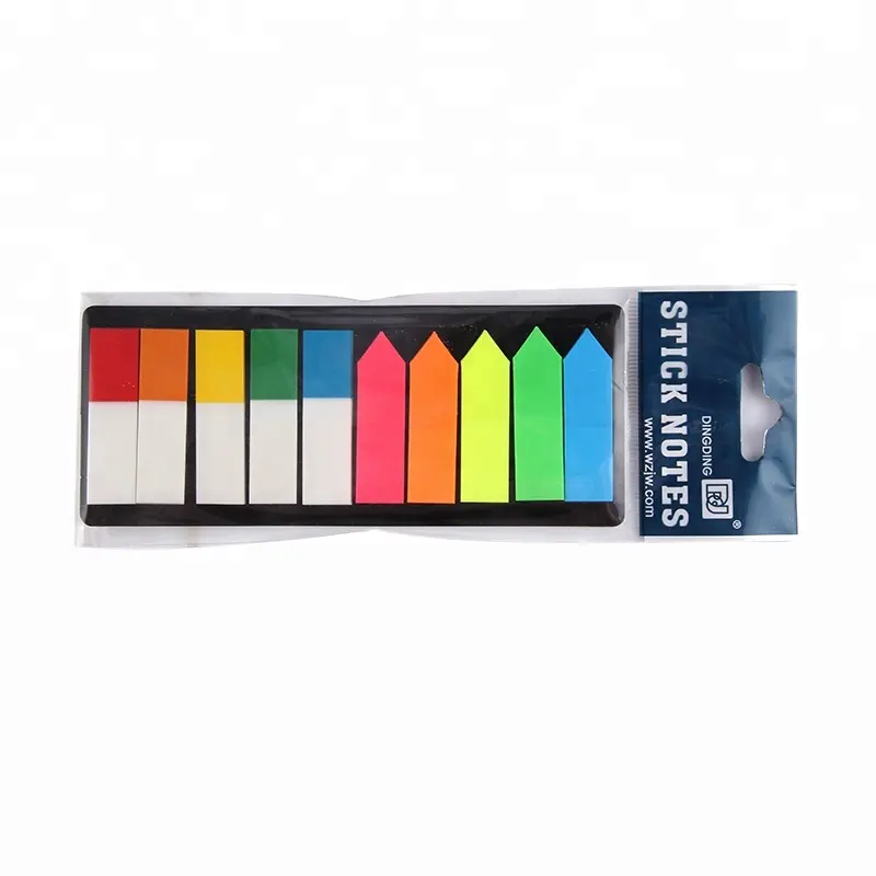 Plastic Sticky Note Huisdier Gekleurde Sticky Notes