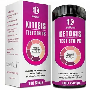 Medizinische Geräte für Urintest Keton streifen URS 1K Urin Keto Teststreifen