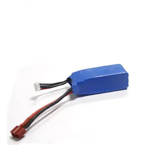 Top di vendita rc lipo batterie 7.4 v 3000 mah ai polimeri di litio ricaricabile batteria per FPV drone elicottero aereo RC modelli