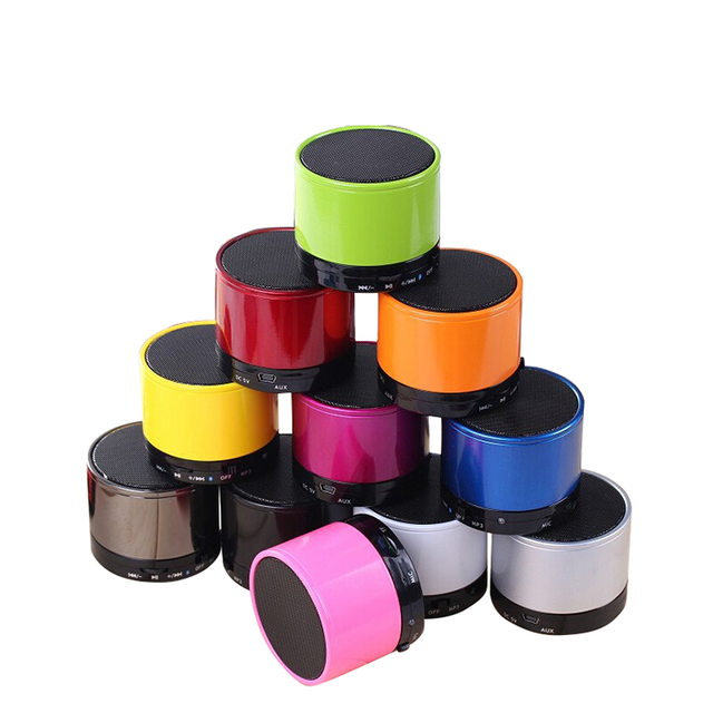 S10 Wireless Mini Bluetooths Speaker Metal 235g Blue Wine Red Black White Purple