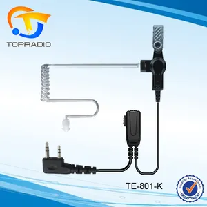 Topradio Two Way Radio Acoustic Tube Earphone For KYD/Kydera NC-950B NC-950A TK-700A NC-6188 NC-6388 TK-688A Walkie Talkie Mic