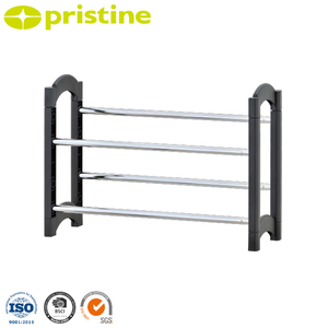 ชั้นวางรองเท้าพลาสติกแบบขยายได้ที่เก็บของแบบปรับได้อุปกรณ์เฟอร์นิเจอร์ในครัวเรือนจากไต้หวัน - Product Image 1