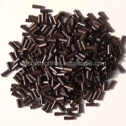 Wholesale price hair extension tools loop micro ring flared copper micro beads