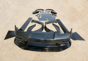 Kits de cuerpo de fibra de vidrio FRP, para 180SX RPS13 <span class=keywords><strong>Rocket</strong></span> <span class=keywords><strong>Bunny</strong></span> V2 - Product Image 2