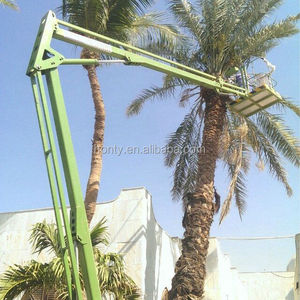 Carretilla elevadora remolcable de 12M y 200kg, montada en remolque, para recoger cerezas - Product Image 2
