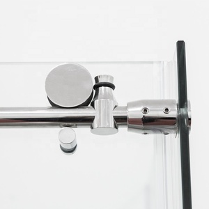 Portes de douche en verre intelligentes sans cadre pour salle de bain modernes préfabriquées avec garantie de 2 ans facile à nettoyer et à installer - Product Image 6