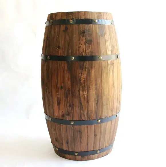 OAK barrel big wooden barrel for garden decoration