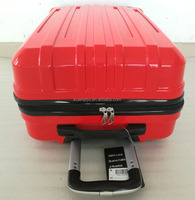 Ensemble de bagages 3 pièces en ABS PC avec serrure TSA suisse, roulettes pivotantes à 4 roues, valise rigide dorée